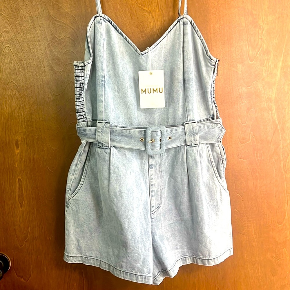 Show Me Your Mumu - denim romper